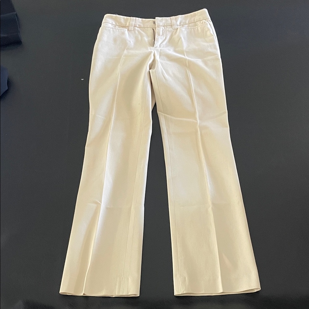GAP Classic Cream Pantsuit Trousers